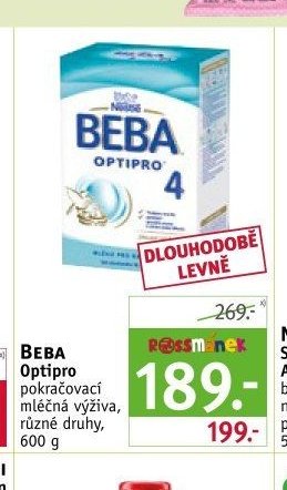 BEBA Optipro pokračovací mléčná výživa