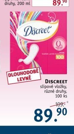 Discreet slipové vložky