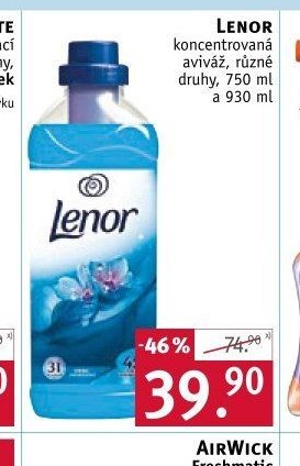 LENOR koncentrovaná aviváž