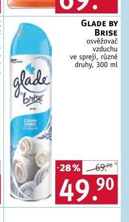 GLADE BY BRISE osvěžovač vzduchu