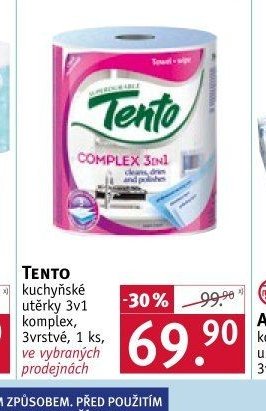 TENTO kuchyňské utěrky 3v1