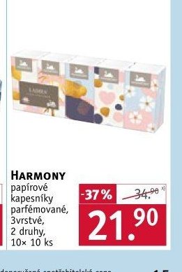 HARMONY papírové kapesníky