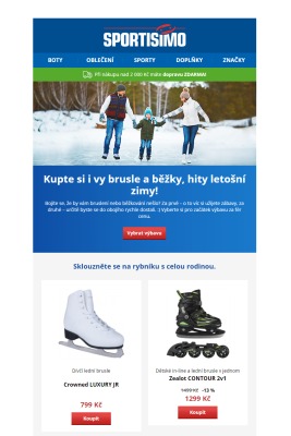 aktuální leták Sportisimo 2.2.2021-7.2.2021
