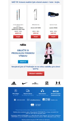 aktuální leták Sportisimo 2.2.2021-7.2.2021