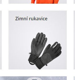 Zimní rukavice