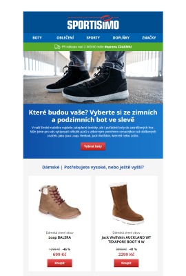 aktuální leták Sportisimo 4.2.2021-9.2.2021