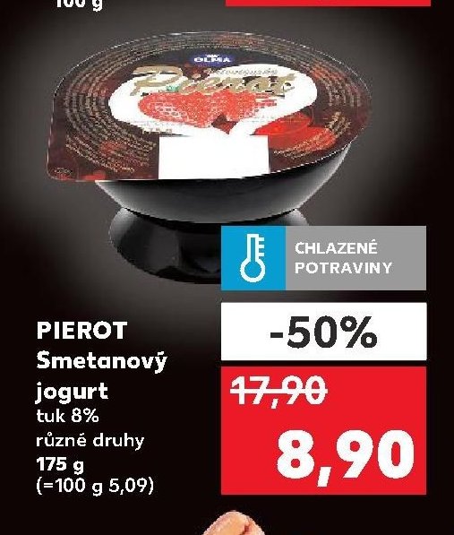 PIEROT Smetanový jogurt