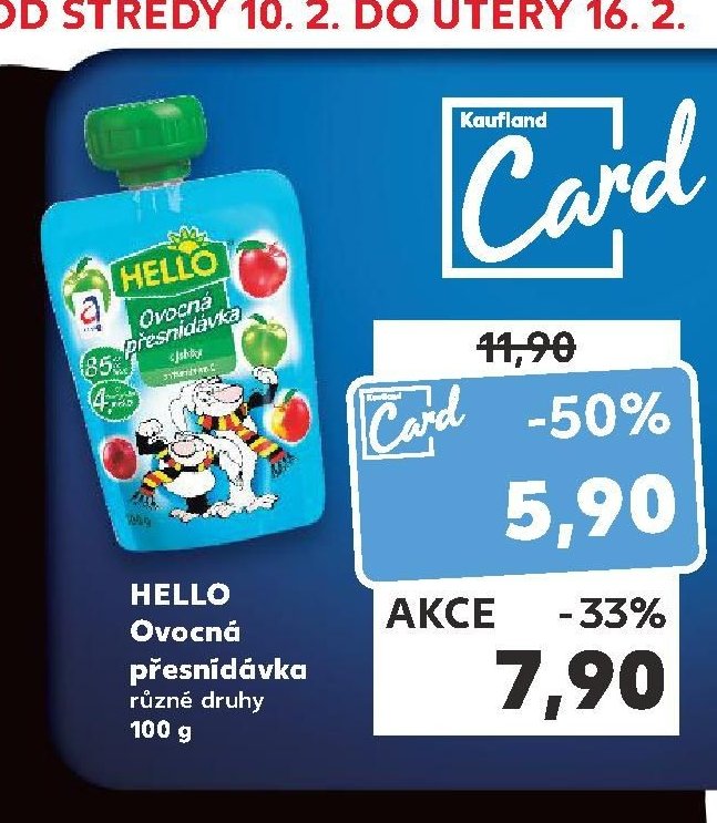 HELLO Ovocná přesnídávka