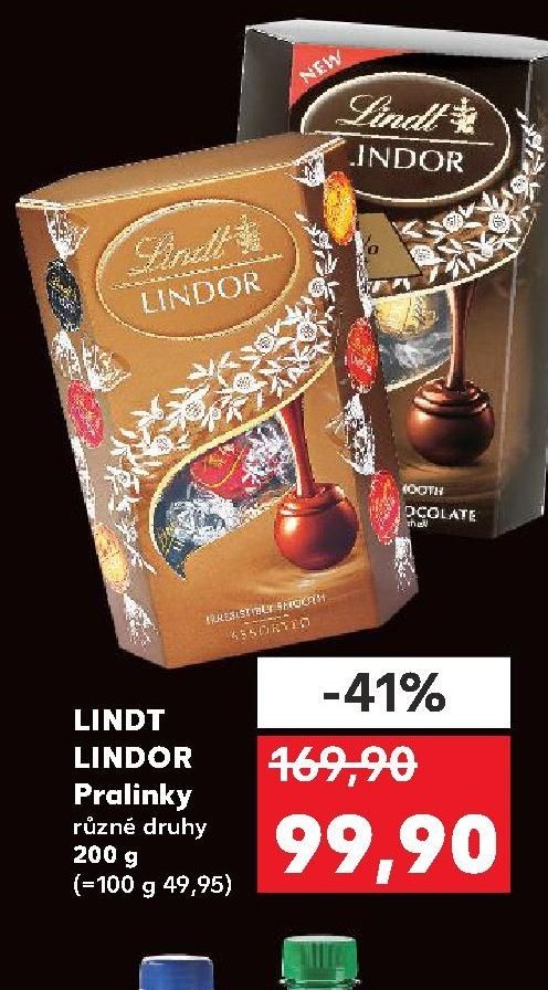 LINDT LINDOR Pralinky
