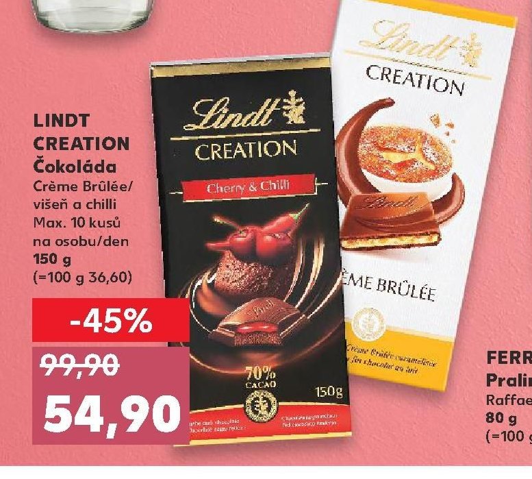 Lindt Creation Čokoláda