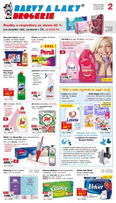 aktuální leták Barvy a laky drogerie 9.2.2021-28.2.2021