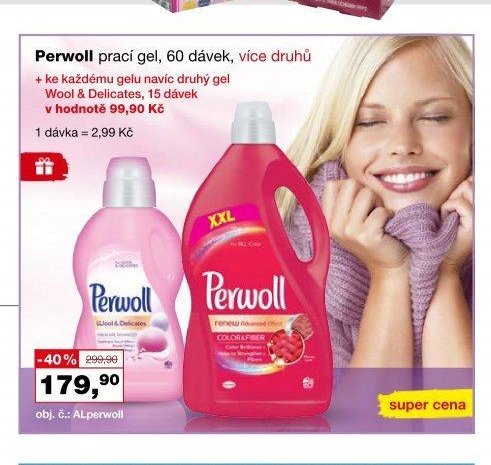 Perwoll prací gel