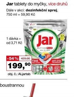 Jar tablety do myčky