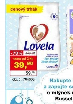 Lovela prací prášek
