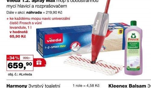 Vileda 1.2. Spray Max mop