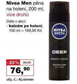 Nivea Men pěna na holení, 200 ml, více druhů
