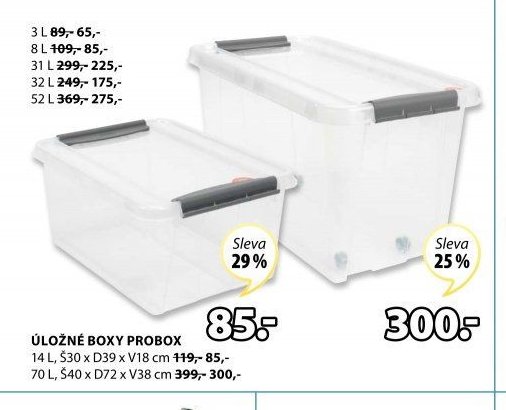 Úložné boxy PROBOX