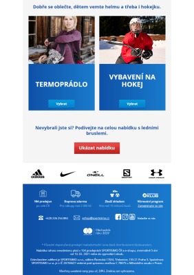 aktuální leták Sportisimo 10.2.2021-15.2.2021