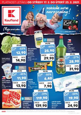 aktuální leták Kaufland 17.2.2021-23.2.2021