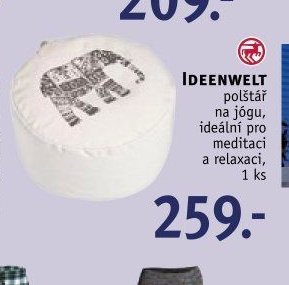 IDEENWELT polštář na jógu