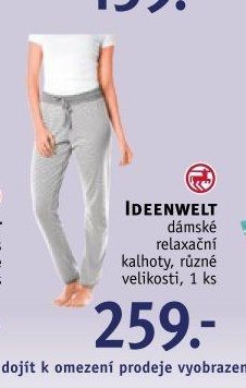 IDEENWELT dámské relaxační kalhoty