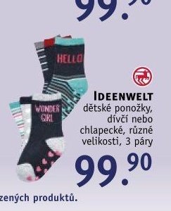 IDEENWELT dětské ponožky