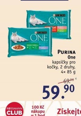 PURINA One kapsičky pro kočky