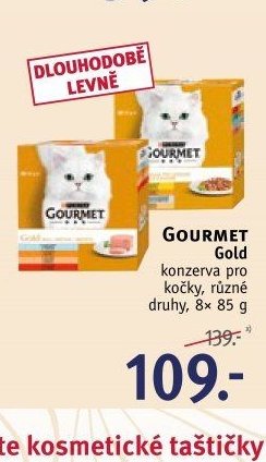 GOURMET Gold konzerva pro kočky