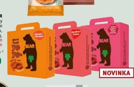 Bear ovocné plátky 5x 20 g