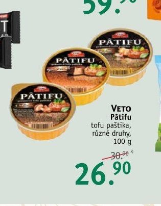 Veto Pâtifu tofu paštika 100 g