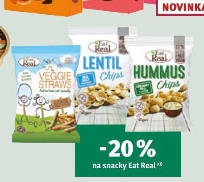 Eat Real Veggie/Lentil/Hummus Chips