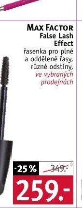 Max Factor False Lash Effect