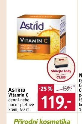 Astrid Vitamin C denní nebo noční pleťový krém, 50 ml