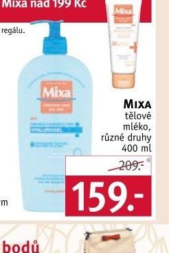 MIXA tělové mléko, různé druhy, 400 ml