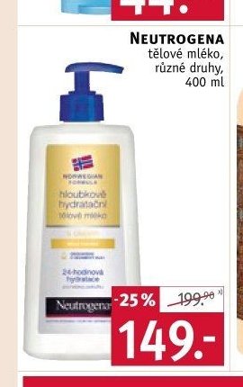 Neutrogena tělové mléko