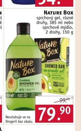 Nature Box sprchový gel