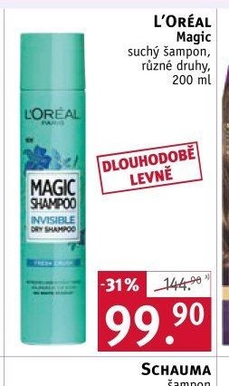 L'Oréal Magic suchý šampon