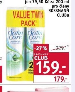 Gillette Satin Care gel na holení