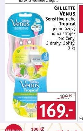 Gillette Venus Tropical holicí strojek