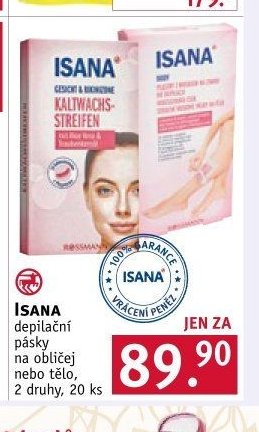 Isana depilační pásky
