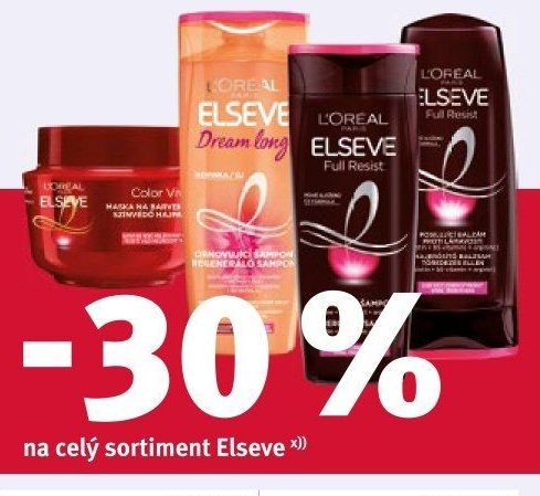 L'Oréal Elseve šampony a balzámy