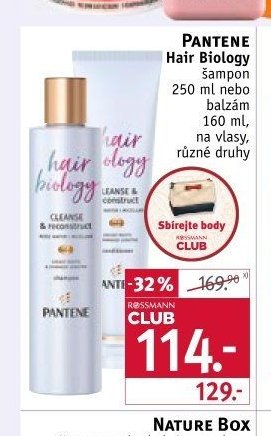 Pantene Hair Biology šampon nebo balzám