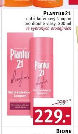 Plantur21 nutri-kofeinový šampon