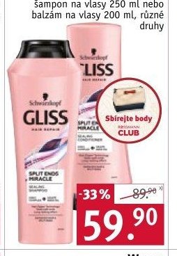 Gliss šampon nebo balzám
