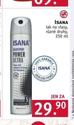 Isana lak na vlasy