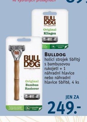 BULLDOG holicí strojek 5břitý