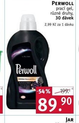 Perwoll prací gel
