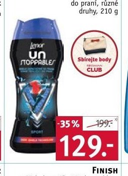 Lenor Unstoppables vonné perličky