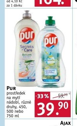Pur prostředek na mytí nádobí