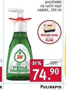 Jar Okamžitá pěna